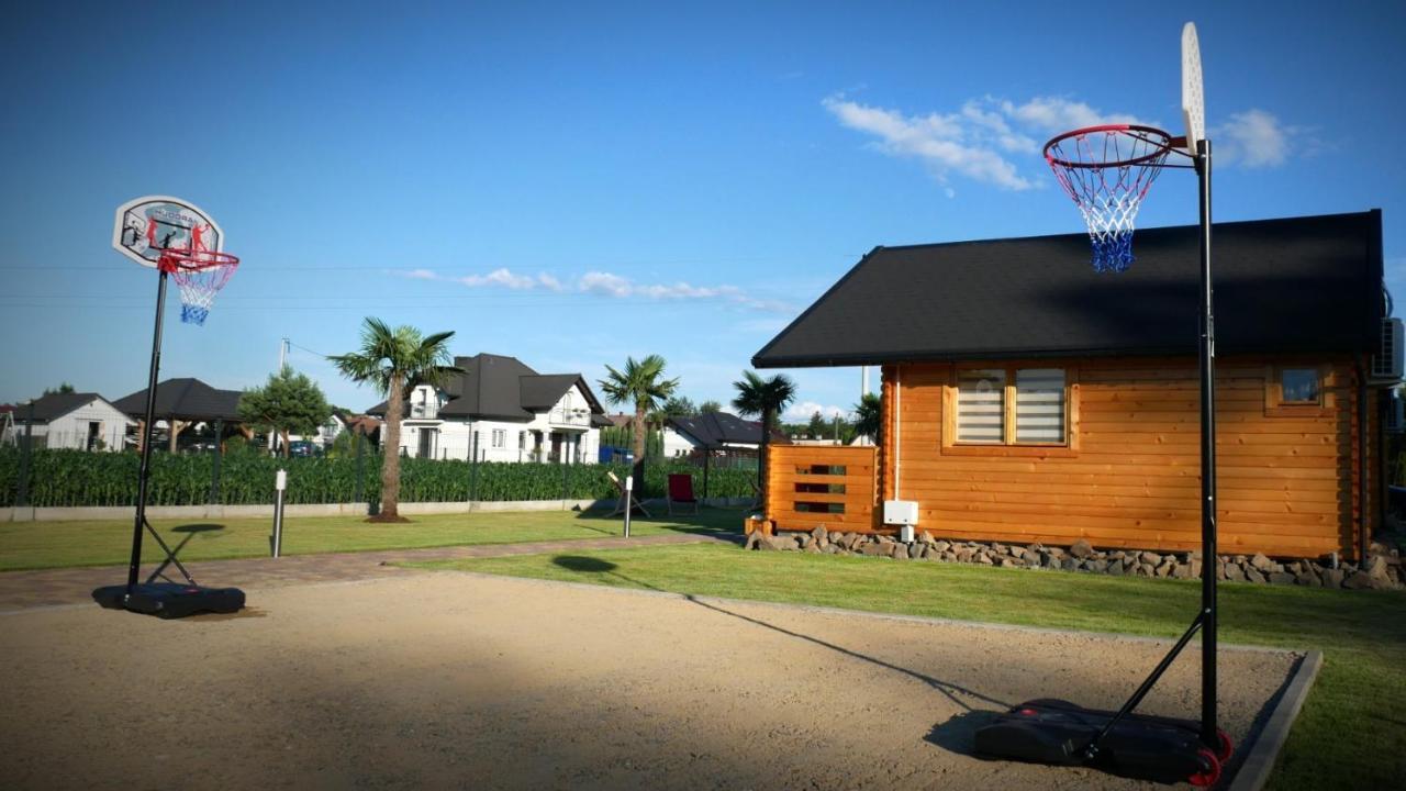 Nocleg Zator Domki Paradise Pod Palmami Ngoại thất bức ảnh