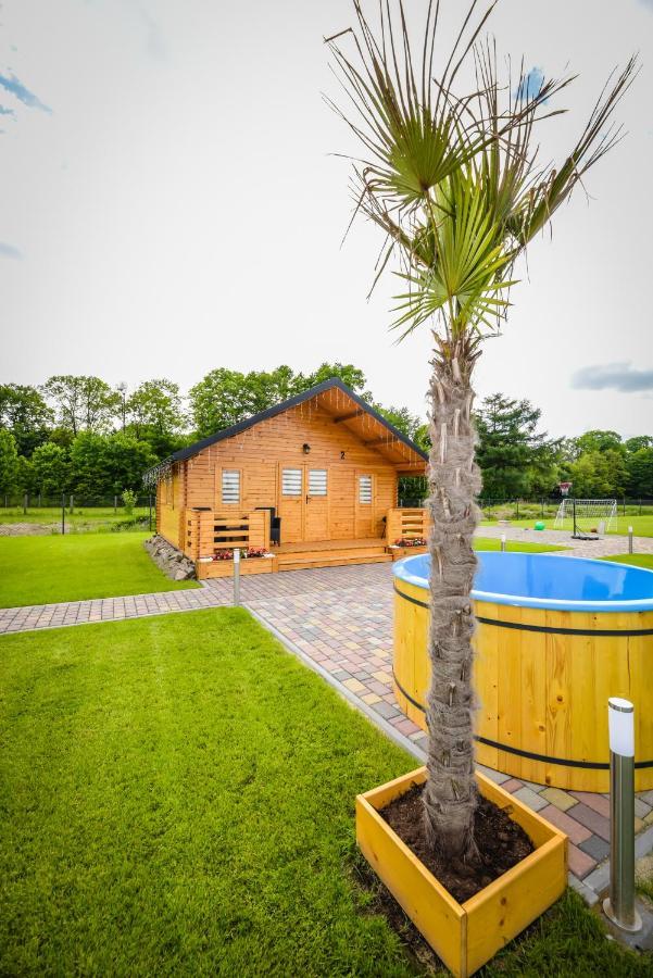 Nocleg Zator Domki Paradise Pod Palmami Ngoại thất bức ảnh