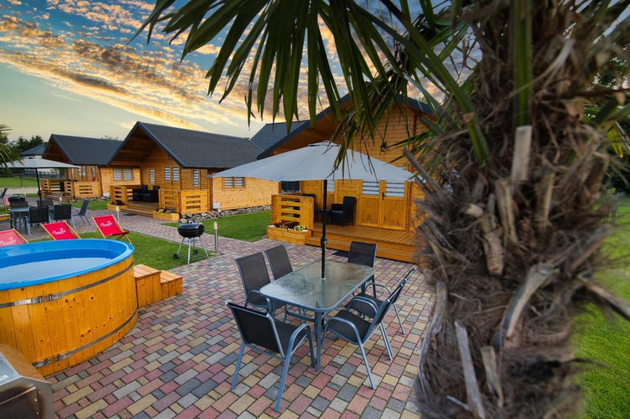 Nocleg Zator Domki Paradise Pod Palmami Ngoại thất bức ảnh